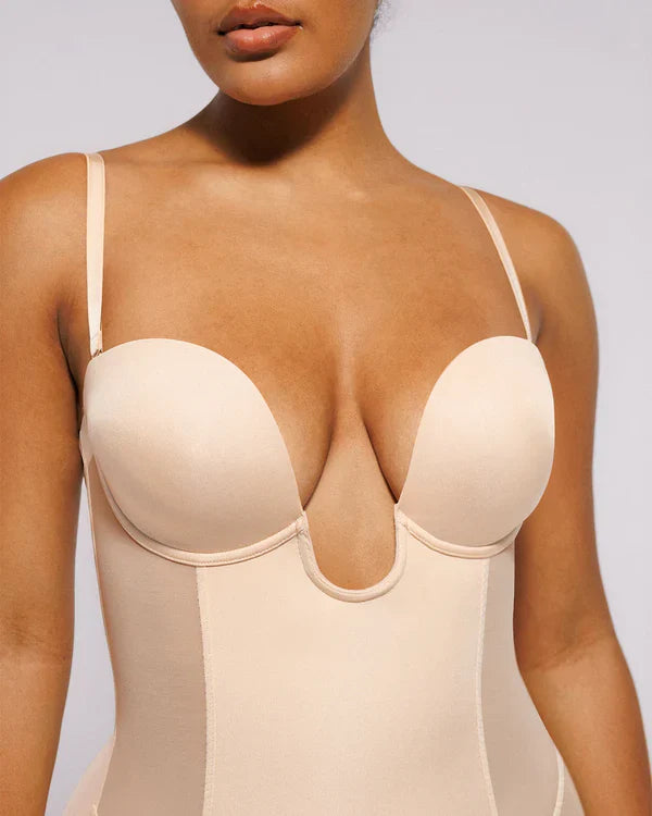 Nexaro™ MeshSmooth-Deep Plunge Bodysuit