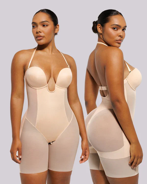 Nexaro™ MeshSmooth-Deep Plunge Bodysuit
