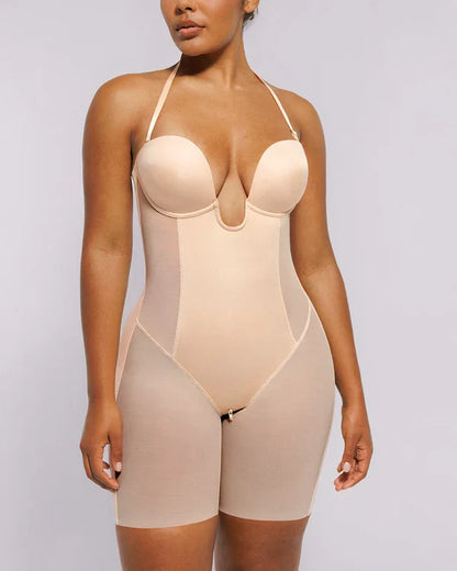 Nexaro™ MeshSmooth-Deep Plunge Bodysuit