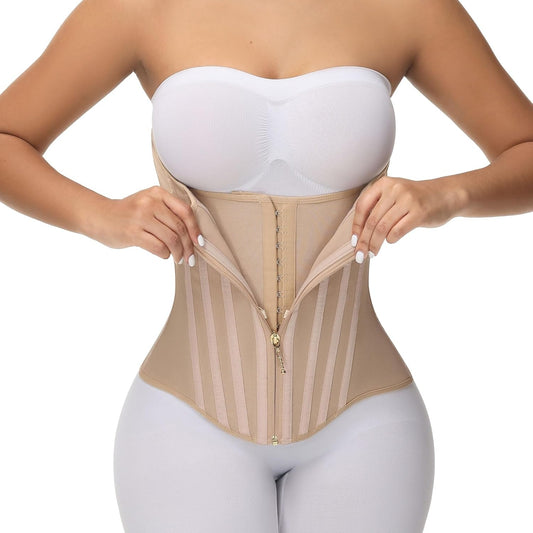 Curved Boned Waist Trainer High Compression Tiny Waist Corset